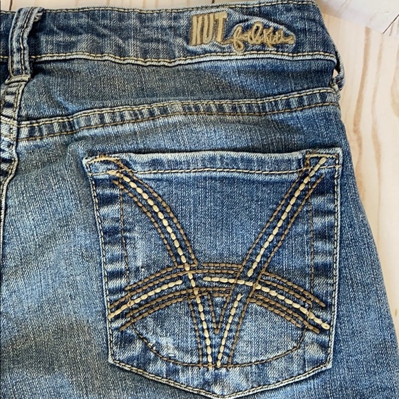 KUT FROM THE KLOTH DENIM JEAN SHORTS SIZE 4 - Picture 6 of 6